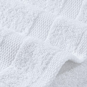 White Hand Towels for Bathroom [12 Pack] Cotton Hand Towel Bulk for Gym, Kitchen and Spa, 16x27 Inches Soft Highly Absorbent Quick Dry Terry Salon Towels