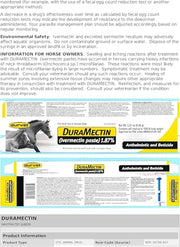 durvet Duramectin Ivermectin Paste 1.87% for Horses, 0.21 oz (Pack of 2)