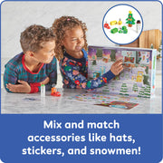 hand2mind Numberblocks MathLink Cubes Advent Calendar, 24 Days of Surprise Gifts and Themed Figures, Christmas Countdown Calendar with Build-in Game Board, Christmas Playset for Girls and Boys Ages 3+