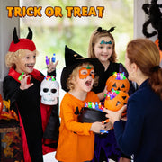 40 Halloween Finger Lights Party Favors for Kids Goodie Bag Stuffers Prizes | Light Up Halloween Toys Bulk Treats Non Candy Classroom Prize Trick or Treat Giveaways Halloween Trinkets Pinata Fillers