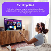 Roku 32-Inch Select Series Smart TV 2026-1080p Full HD TV - RokuTV | Flat Screen LED Television with Voice Remote, Wi-Fi & Bluetooth Headphone Mode - Streaming Live Local News Sports & Movies