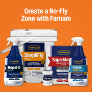 Farnam Repel-X pe Concentrated Fly Spray for Horses & Dogs, 16 Ounces | Concentrated fly spray for horses, flea & tick spray for dogs. Just add water. Makes 4 Quarts of Ready to Use Horse Fly Spray