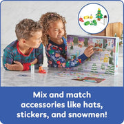 hand2mind Numberblocks MathLink Cubes Advent Calendar, 24 Days of Surprise Gifts and Themed Figures, Christmas Countdown Calendar with Build-in Game Board, Christmas Playset for Girls and Boys Ages 3+