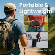 OontZ Angle 3 Gen 4 Portable Bluetooth Speaker, 12W, 24-Hour Playtime | Compact 12W Bluetooth speaker with clear sound,100-ft range, IPX5 waterproof, AUX Input, USB-C Charging Cable.