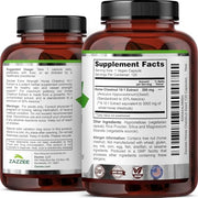 Zazzee Extra Strength Horse Chestnut 10:1 Extract, 20% Aescins, Vegan | 120 Capsules, 4 Month Supply, Aesculus Hippocastanum, Healthy Circulation & Blood Flow Support, Non-GMO, Made in the USA