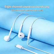 2 Packs USB C Headphones for iPhone 18/17/16/15 Pro Max Plus Type C Earphones with Microphone & Remote Noise Cancelling for iPhone 18 17 16 15 Pro Max Plus,iPad,Galaxy S26/S25/S24/Ultra Note 10/20