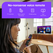 Roku Streaming Stick HD with Voice Remote | Compact 4K Streaming Device for TV with Roku Voice Remote & Long-Range Wi-Fi - Free & Live Local News, Sports