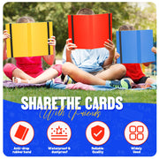Card Binder 9-Pockets, Trading Card Binder, 20 Pages, 360 Card Capacity Collection Binder, Card Folder for MTG, TCG, Game Cards & Sports Cards（Red）