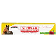 Ivermectin Paste 1.87% Horse Dewormer - Apple Flavored Oral Syringe 6.08g Tube
