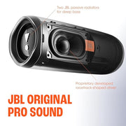 JBL FLIP 5, Waterproof Portable Bluetooth Speaker, Black, Small | Sounds better than ever, Bring the party anywhere, Make a splash with IPX7 waterproof design, A rainbow of colours