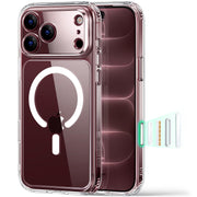 ESR Classic Hybrid for iPhone 17/18 Pro Case, Clear | Long-Lasting Anti-Yellowing, Ultra-Thin, Compatible with MagSafe, 3X Military-Grade Protection, Camera Control