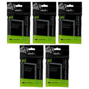 Vault X Exact Fit Inner Sleeves (500 Pack) Clear for Trading Cards | Double-sleeve cards inside toploaders & holders. Perfect-fit clear inner sleeves, acid-free. 500-pack, archival-safe.
