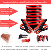 LIANXIN Emergency Roadside Kit for Car,Safety Car Kit with Jumper Cables | Roadside Assistance Emergency Kit Warning Triangle, Safety Hammer, Tow Rope, Car Emergency Kit Gifts for New Drivers