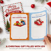Merry Christmas Gift Card Book For Teens, Adults, 24 Pages Gift Card Holder | 5x7 Inches Christmas Gift Card Book For Adults, Kids, Teens; Easy to Gift, Stocking Stuffers For Teen Girls, Trendy Stuff