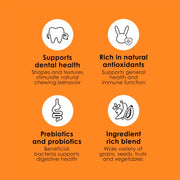 Kaytee Fiesta Rabbit Food, Supports Dental Health and Digestion | Fun at feeding time. Small animal food with bunny enrichment. Shapes, textures, fruits and veggies