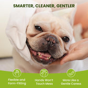 PawSono 36 Count Pet Wipes for Dogs & Cats, Glove Design, Coconut Scent | Natural Hypoallergenic Formula, Quick Daily Grooming for Paws, Butt & Body, No-Rinse Cleaning Between Baths & Travel