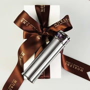 Classic Stainless Steel Handmade Mini Kaleidoscope,5.3” Knight Full Visual Natural Agates Gems Crystals and Healing Stones Core Box,Anniversary Birthday Christmas New Year Valentine's Day Present Gift