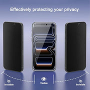 Ailun 3 Pack Privacy Screen Protector for iPhone 17 Pro, Tempered Glass | 6.3 inch,Installation Frame, Anti Spy Private, Anti-Scratch, Case Friendly