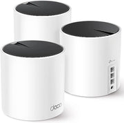 TP-Link Deco X55 AX3000 WiFi 6 Mesh System, Deco X55(3-Pack) | Covers up to 6500 Sq.Ft. , Replaces Wireless Router and Extender, 3 Gigabit ports per unit, supports Ethernet Backhaul