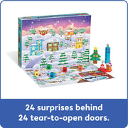 hand2mind Numberblocks MathLink Cubes Advent Calendar, 24 Days of Surprise Gifts and Themed Figures, Christmas Countdown Calendar with Build-in Game Board, Christmas Playset for Girls and Boys Ages 3+