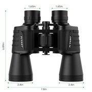 20x50 High Powered Binoculars for Adults, Waterproof Compact Binoculars with Low Light Vision for Bird Watching Hunting Camping Travel Cruise Hiking Sports Stargazing, Christmas Birthday Gifts for Men