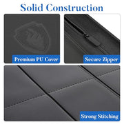 Fabmaker Top Load Binder Holds 360 Cards, Portable Card Binder with Handle | Side Loading Trading Card Storage for 3" x 4" Hard Card Sleeves, Collectible Card Album Case for Games, Sports Cards