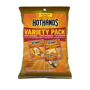 HotHands Variety Pack - America's Favorite Warmer | Air-Activated, Long-Lasting, Disposable, Dependable for Dog-Walking, Commuting, Festivals, Travel, Emergency Kits