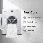 JML Microfiber Bath Towel with Hanging Loop, 2 Pack, 30" x 60", Grey | Oversized, Soft & 7X Absorbent, Fast Drying, No Fading, Lint Free Microfiber Towel for Sport, Travel, Fitness, Yoga