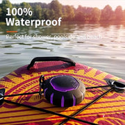 HEYSONG Bluetooth Shower Speaker, IP67 Waterproof, Portable, Clear Sound | Small, Floats on Water, Dustproof, Durable, for Pool, Beach, Kayak & Paddle Board, Gift for Teen Boys & Girls