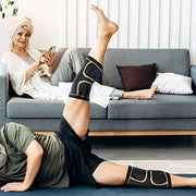 Copper Knee Brace for Men and Women (2 Pack, Large) Compression Support | Copper Fabric, Effective Support, All-day Wearability - Compression Sleeve for Arthritis Pain, MCL, Sports & Injury Recovery