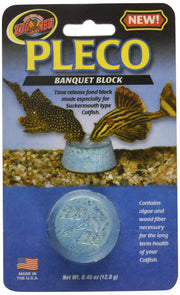 Zoo Med Laboratories Pleco Banquet Block Black 0.45 Ounce (Pack of 1)