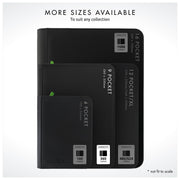 Vault X 9 Pocket Zip Trading Card Binder 360 Cards Exo-Tec (Black) | Holds 360 standard-size TCG cards in 20 side-loading 9-pocket pages. Padded, water-resistant Exo-Tec cover.