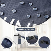 CANBOX Travel Laundry Bag, Waterproof Compression Storage for Dirty Clothes | Wet/Dry Space-Saving Laundry Storage Organizer, Smell Proof Storage Bag for Clothing, Swimming, Yoga, Gym, Camping,L