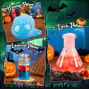 Alritz Science Potion Kits with Cauldron for Kids Ages 8+ | 23 Magic Mix Bottles, Witches Cauldron, Fun Science Experiment, Party Activity Toy