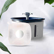 Pet Fountain Filters Compatible with 95Oz/2.8L Dog Water Fountain (8 Filters&8 Sponges)