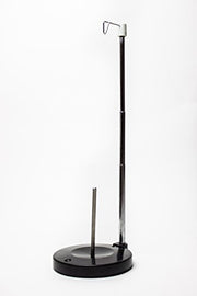 Embroidex Adjustable Single Thread Spool Holder – Stand alone Embroidery, Sewing or Quilting Thread Holder or Stand – Ensures Smoother Feed = Heavy Plastic Base