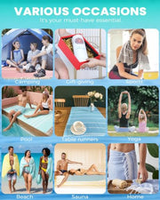 Antfuny Turkish Beach Towels Vacation Quick Dry Sand Free Oversized Bath Pool Swim Towel Extra Large XL Blanket Adult Travel Cruise Accessories