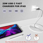iPhone 18 17 16 15 Charger Fast Charging 2Pack Apple USB C Charger Block | Type C Chagrer Fast Charging with 6FT USBC to C Charger Cable for iPhone 18 17 16 15/Pro/Pro Max/iPad
