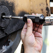 Heavy Duty Grease Fitting Cleaner Tool with M6 M8 Adapters (6/8/10 Long) | Clears Hardened Grease Buildup, Universal Adapter Fit, Sturdy Metal Body, Steady Ergonomic Grip, For Mechanics Workshops