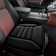 kingphenix Memory Foam Car Seat Cushion for Driver and Office Chair Comfort | 1.2-Inch-Thick Memory Foam Seat Pad, Soft, Breathable Fabric, Non-Slip Silicone Bottom for Long Drives and Office Use, Black