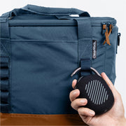 CleverMade Tahoe Collapsible Cooler Bag, Medium Travel Cooler, Ocean | Keep Food and Drinks Cold Without Bulky Storage | The Leak-Resistant Liner Contains Meltwater, and the Frame Folds Flat