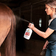 Absorbine ShowSheen Hair Polish & Detangler, 32 fl oz Quart Spray Bottle | Mane & Tail, Pro-Vitamins, Silk Proteins, Lustrous Shine, Reduces Hair Breakage, Promotes Longer Healthy Hair, Horses & Dogs