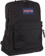 JanSport SuperBreak One Backpacks - Durable, Lightweight Bookbag with 1 Main Compartment, Front Utility Pocket with Built-in Organizer - Premium Backpack, Black