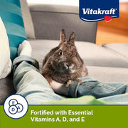 Vitakraft Menu Rabbit Food 5 lb. | Nutrient-Rich Pellet Blend, Fiber-Focused Formula, Daily Diet, Resealable Bag, 5 lb Pack