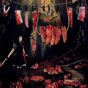 Scary Halloween Decorations, Haunted House Props Decor 6Pcs Fake Body Parts | Hanging Severed Hands, Creepy Bloody Carnival Vampire Zombie Party, 6pcs Fake Body Parts, 16pcs Weapon Cutouts Banner