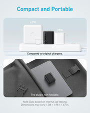 Anker Phone Charger, 20W USB C Charger Block, Type C Charger Fast Charging | For iPhone 18 Pro/17/17 Plus/17 Pro Max/16/16 Plus/16 Pro Max/15 Pro Max/iPad Pro and More (2-Pack with 2 Cables, Black)