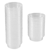 Lizard Crested Gecko Food Water Feeding Cups, 100 pcs, 0.5oz