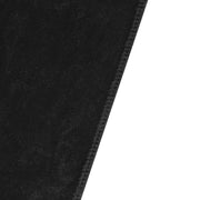 ODOCARE 59Inch Velvet Cloak with Hood for Men & Women, Hooded Cape Cloak Unisex Halloween Witch Vampire Wizard Raven Cosplay Costume(black,L)