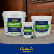 Farnam Apple Elite Horse Electrolytes Powder Supplement, 40 Day Supply | Apple Flavored,Replaces Vital Minerals, Encourages Hydration, Sugar-Free, Contains Sodium, Potassium, Calcium & Magnesium