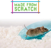 Carefresh White Natural Paper Small Pet Bedding, Odor Control 50L | 2X more absorbent, 99% dust free, odor control, Biodegradable, compostable, For hamsters, rabbits and guinea pigs